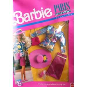  Barbie Doll Paris Pretty Fashions Clothing Set #6558 From 