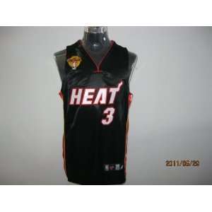  2011 Finals patch Miami Heat basketball jerseys #3 Wade 