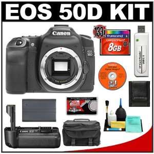 com Canon EOS 50D Digital SLR Camera Body + Canon BG E2N Battery Grip 