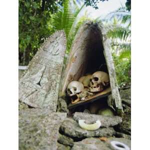  Skull Island, Village Stores Skulls of Chiefs and Enemies 