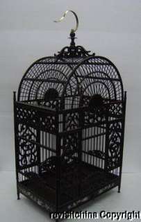 Excellent Rosewood Birdcage Bird Cage   