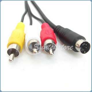 AV A/V TV Out Cable For SONY HDR DCR DVD HDD CAMCORDER  