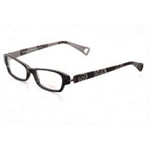 com Betsey Johnson Rose Chic BJ0105 Eyeglasses BJ 0105 Espresso Frame 