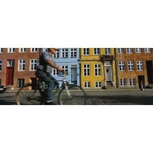  Side Profile of a Man Riding a Bicycle, Copenhagen 