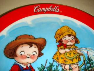 The Campbell Soup Kids TOMATO SOUP Plate MINT IN BOX  