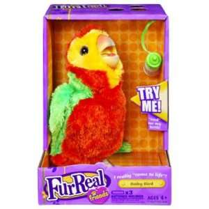    Fur Real Friends Collectible Bird   Green/Orange: Toys & Games