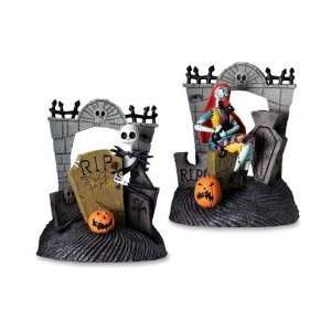   Before Christmas Jack Skellington & Sally Bookends Toys & Games