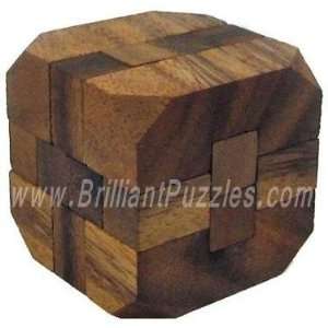  Diamond   Wooden Brain Teaser Puzzle: Toys & Games