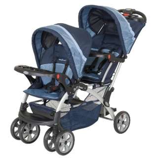 NEW Baby Trend Vision Blue Sit N Stand Double Tandem Baby Stroller 