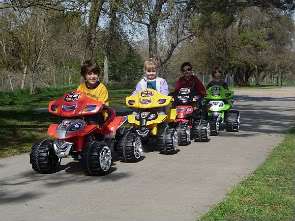 Quad for Kids Electric Ride On ATV 2 Battery 12V Power  