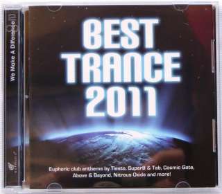 BEST TRANCE 2011 Tiesto Super8 Tab Above Beyond 2 CD  