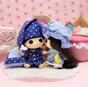 Lovely Cute Collectible Doll Mini Sleeping Couple DDUNG  