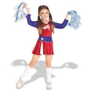  Retro Cheerleader Costume Girls Size 4 6 Toys & Games