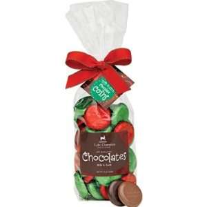 Christmas Chocolate Coin Bag:  Grocery & Gourmet Food