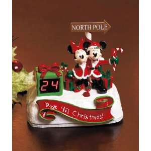   Mickey & Minnie Mouse Digital Countdown to Christmas