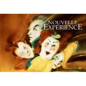 Cirque du Soleil   Nouvelle Experience, c.1990 FINEST BRAND CANVAS 