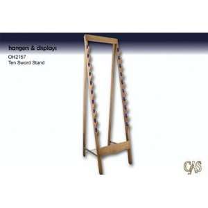    Hanwei 10 Sword Standing Display Rack from