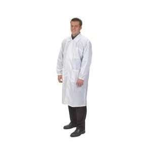 Condor 4TWD8 Lab Coat, Mens, White, XL  Industrial 