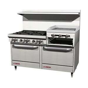  Southbend S60DD 2GR Commercial Gas Range   Economy 6 