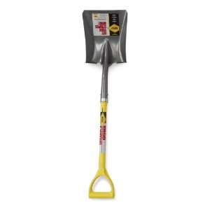   Shovel, Solid Shank Blade, D Grip, 14 Gauge, 27 Handle Industrial