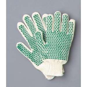  Heavy Weight Polyester/Cotton Ambidextrous String Gloves With Knit 
