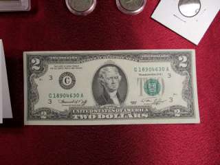 1976 U. S. Bicentennial Two Dollar Bill