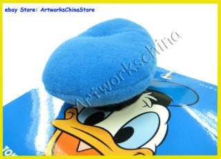 Disney Donald Duck Hat Barrette Costume Hair Clip Blue Hat  