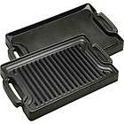   In. Cast Iron Grill Matte, E942976 Reversible Griddle Oven Cookware