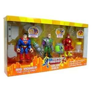 Dc Super Friends Action Figure 3 pack Green Lantern, Batman & Aquaman