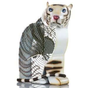  Deco Breeze White Tiger Figurine Fan: Home & Kitchen