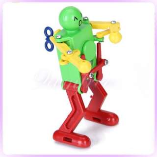 ONE Wind Up Toy Dancing Robot Plastic Kids Party Favour  