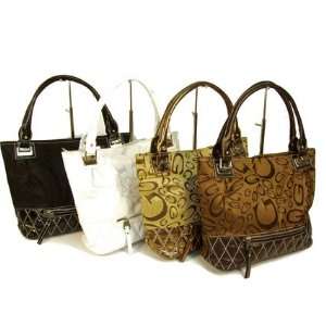    Gorgeous Designer Inspired Jacquard Handbag 