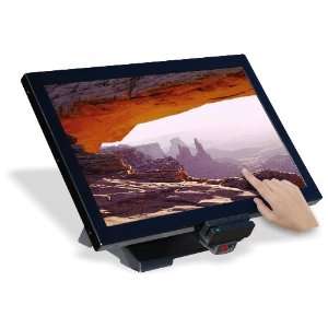  Slim 22 Widescreen Touch AIO PC   Desk mount with Barcode Scanner 