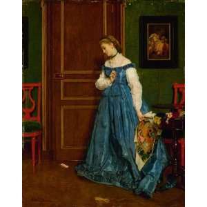  FRAMED oil paintings   Alfred Stevens   24 x 30 inches 