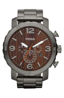 Fossil Nate Chronograph Bracelet Watch  