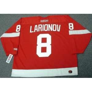 IGOR LARIONOV Detroit Red Wings 2002 CCM Throwback Away NHL Hockey 
