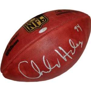  Charles Haley Autographed NFL Football