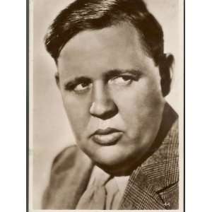 Charles Laughton English Character Actor of Stage and Film Stretched 