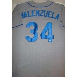  New Fernando Valenzuela SIGNED Dodgers Jersey MLB CERT 