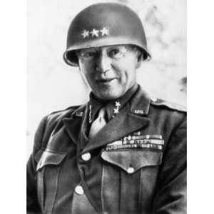 General George S. Patton Jr., U.S. Army General, France, 1944 Premium 