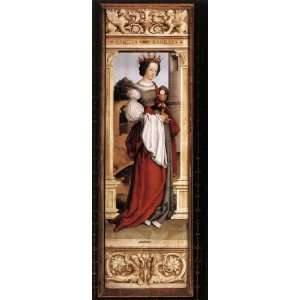 FRAMED oil paintings   Hans Holbein the Younger   24 x 62 inches   St 