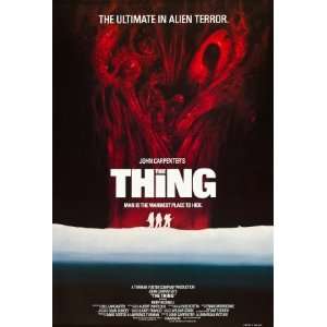 John Carpenters THE THING   Movie Poster Flyer (2011)   11 x 17 