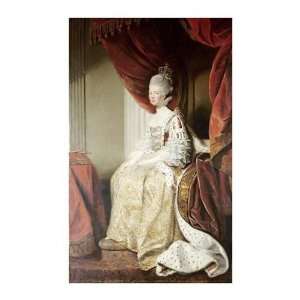  Sir Joshua Reynolds   Portrait Of Queen Charlotte Giclee 