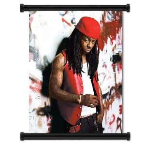 Lil Wayne Rapper Fabric Wall Scroll Poster (16x21) Inches
