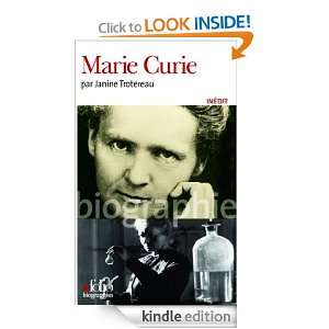 Marie Curie (Folio Biographies) (French Edition) Janine Trotereau 