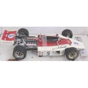 Mario Andretti Signed 118 Carousel 1974 Indy Eagle JSA   Sports 