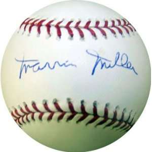 Marvin Miller Autographed Baseball (JSA Authenticated)