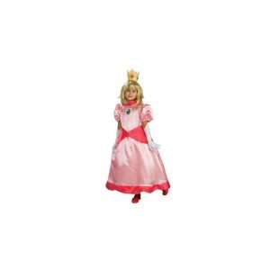  Super Mario Deluxe Princess Peach Child Costume   Large 