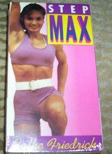 Cathe Friedrich Step Max Workout Video Fitness VHS  