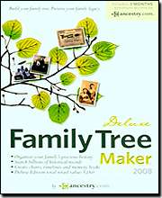 FAMILY TREE MAKER DELUXE 2008 WIN XP/VISTA SEALED NEW 705381148562 